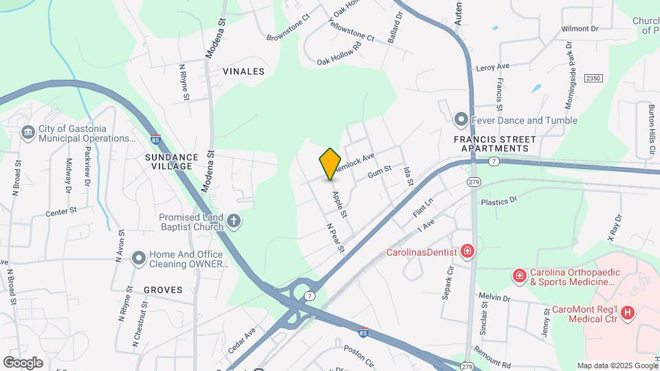 603 Apple St Map and Location Details