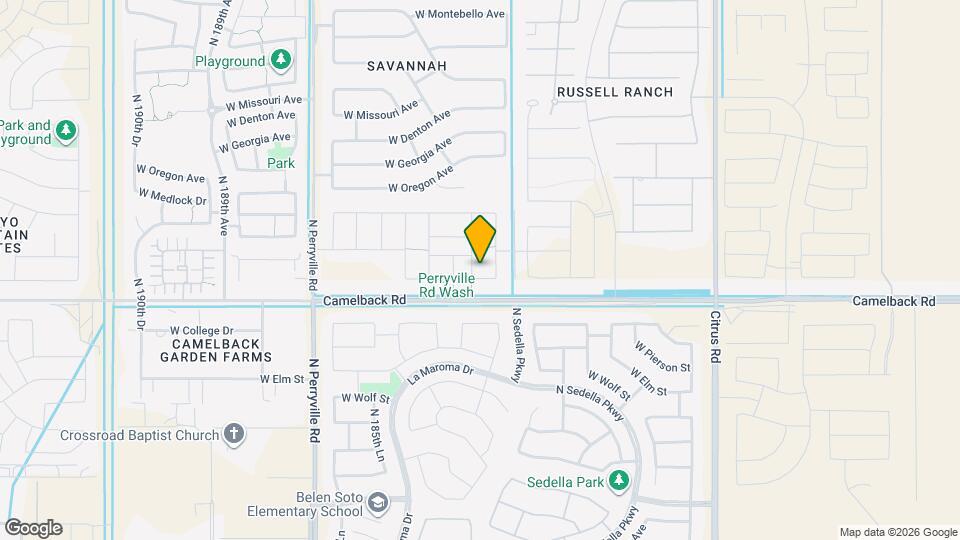 5059 N 183rd Ln Map and Location Details