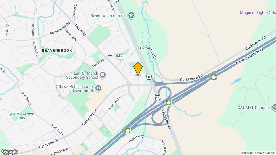 170 Salter Crescent Map and Location Details