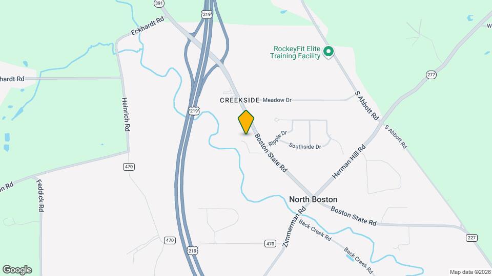 5454 Creekside Ct Map and Location Details