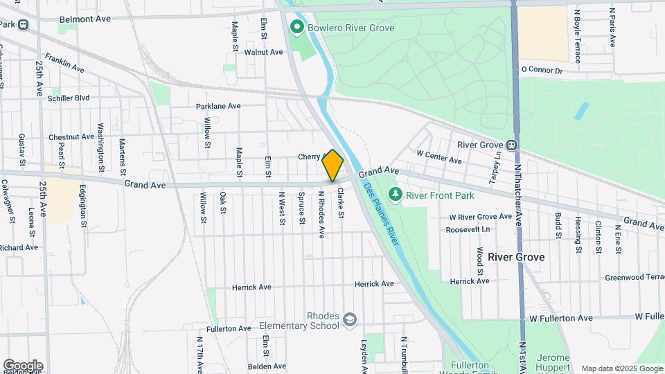 8833 Grand Ave Map and Location Details