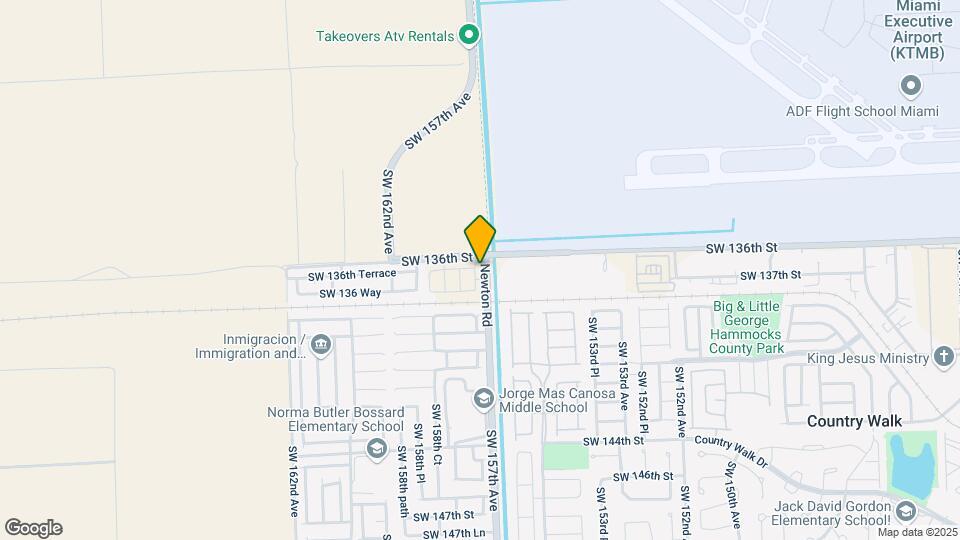13627 SW 157th Ct Map and Location Details