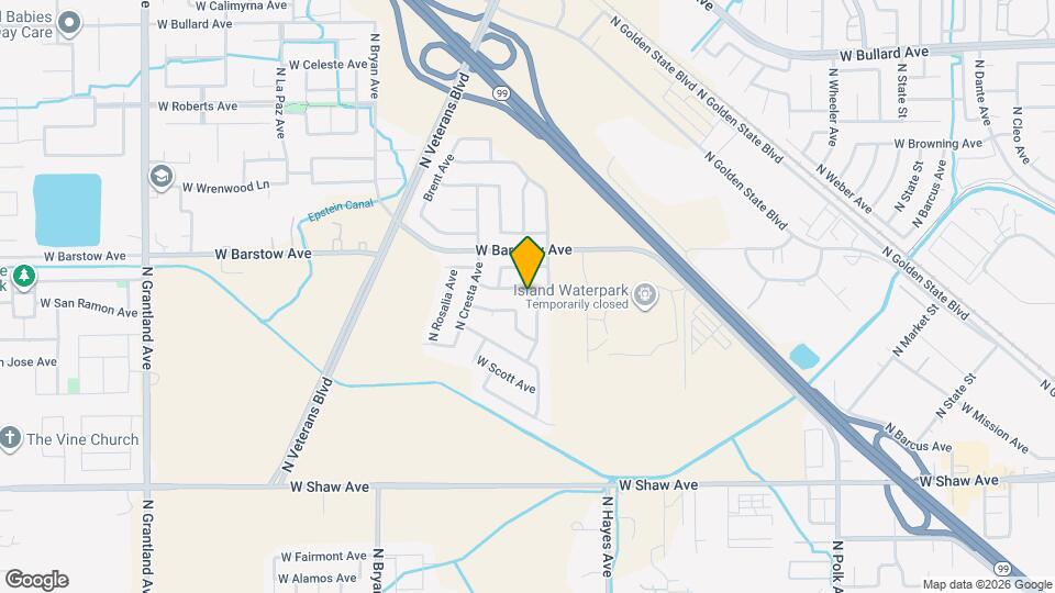 6169 W San Ramon Ave Map and Location Details