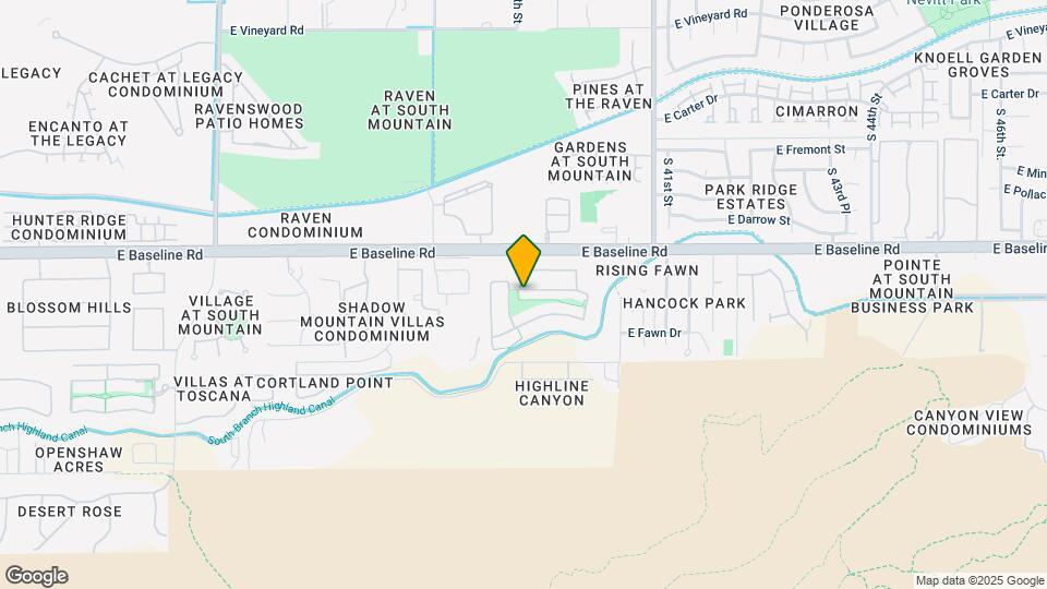 3813 E Branham Ln Mapa y Detalles de la Ubicación