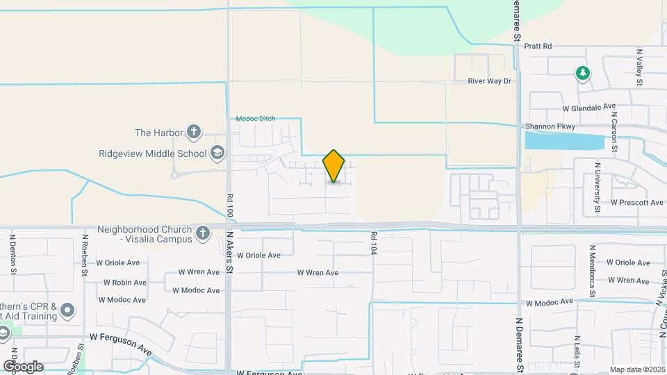 3206 N Kent St Map and Location Details