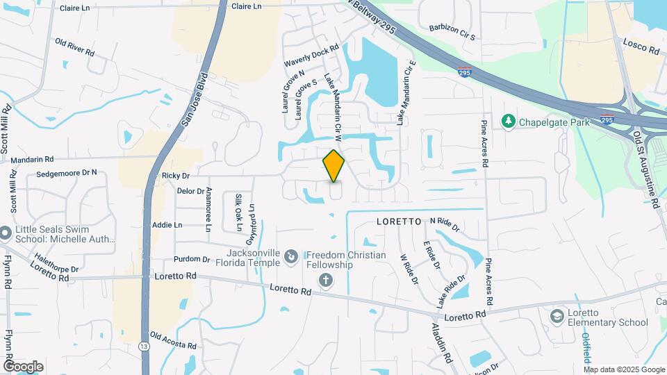11471 Mandarin Glen Cir W Map and Location Details