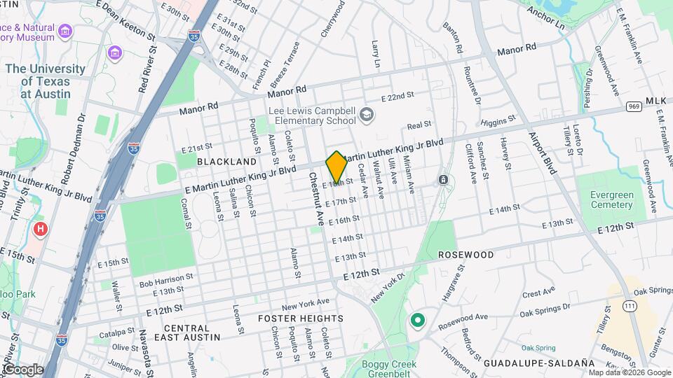 1709 Maple Ave Map and Location Details