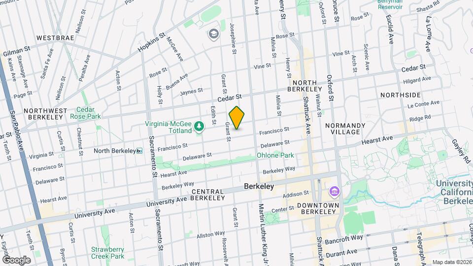 1815 Francisco St Mapa y Detalles de la Ubicación
