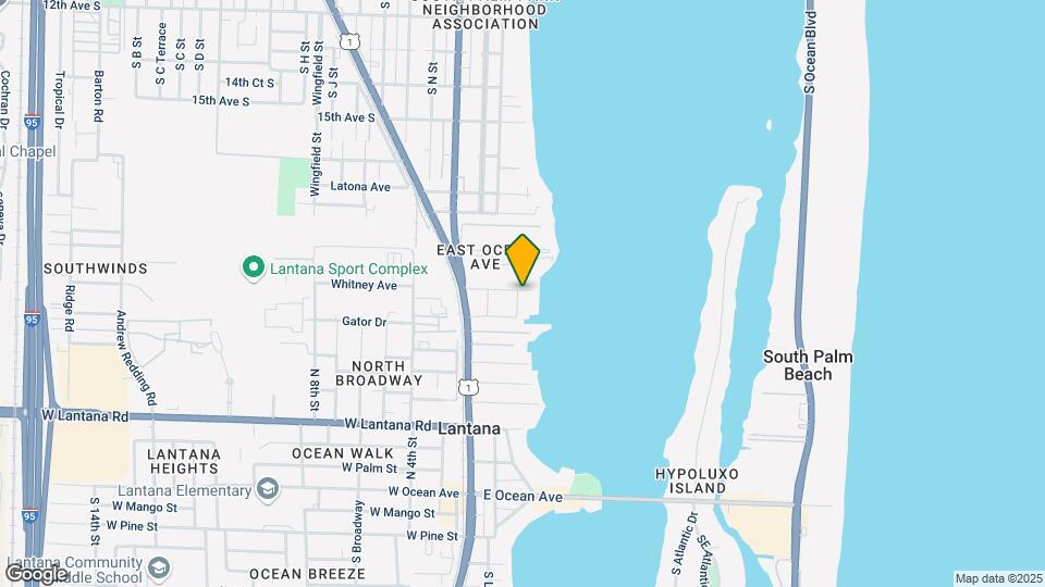 806 E Windward Way Map and Location Details