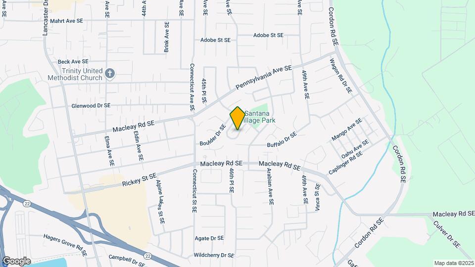 4622 Beaverbrook Ct SE Map and Location Details
