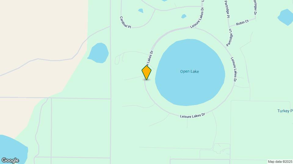 4213 Leisure Lakes Dr Map and Location Details