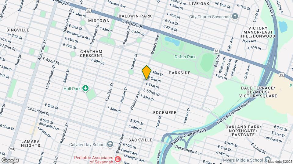 1106 E 51st St Map and Location Details