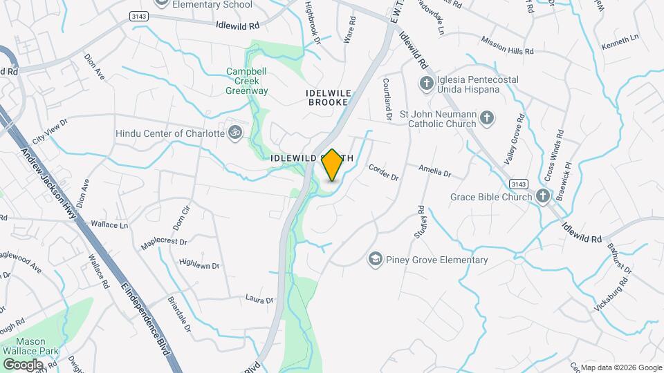 3408 Redstones Rd Map and Location Details