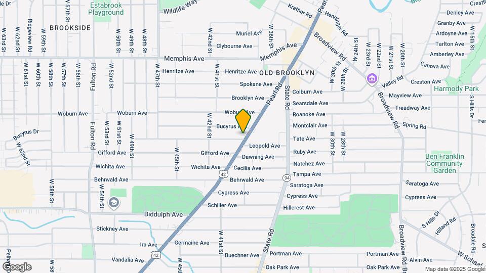 4438 Pearl Rd Map and Location Details