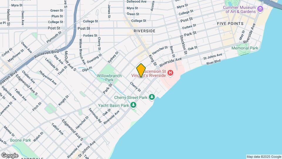2789 Riverside Ave Map and Location Details