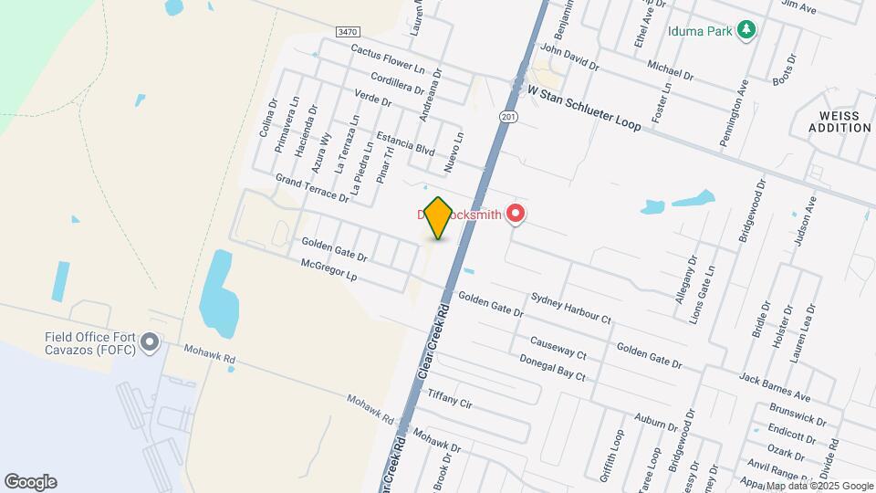 5705 McGregor Lp Map and Location Details