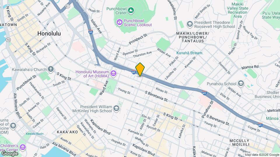 1310 Pensacola St Map and Location Details