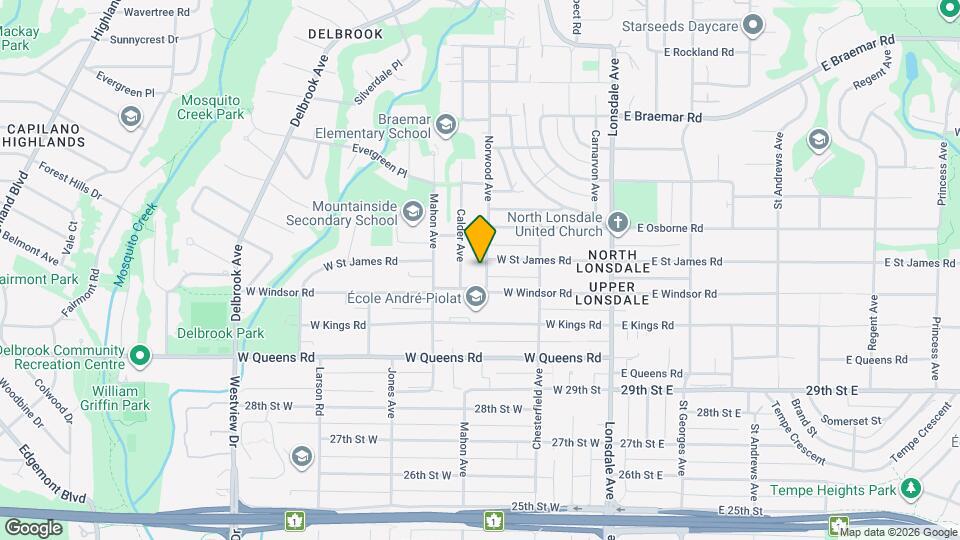 3263 Norwood Ave Map and Location Details