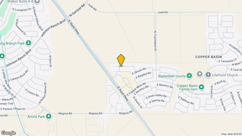 2423 E San Manuel Rd Map and Location Details