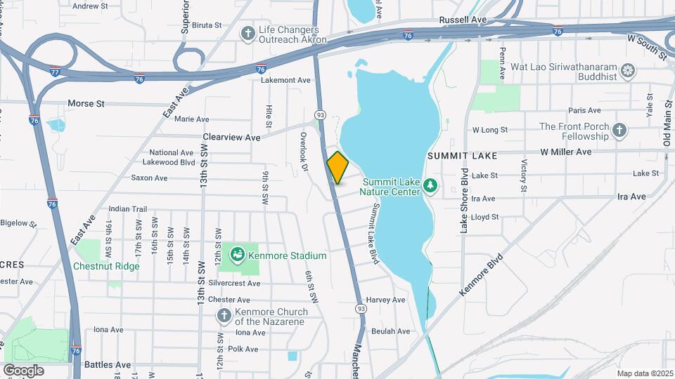 1627 Manchester Rd Map and Location Details