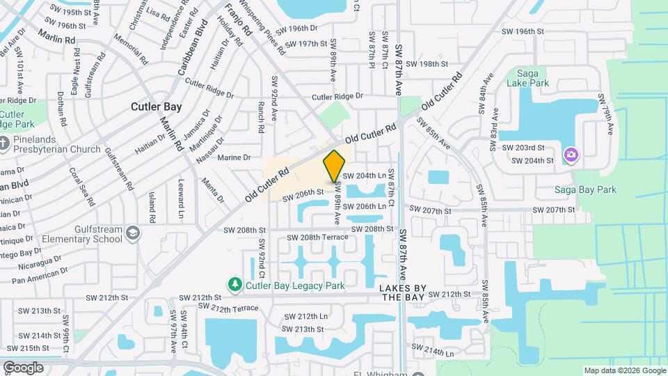 8903 SW 206th St Mapa y Detalles de la Ubicación