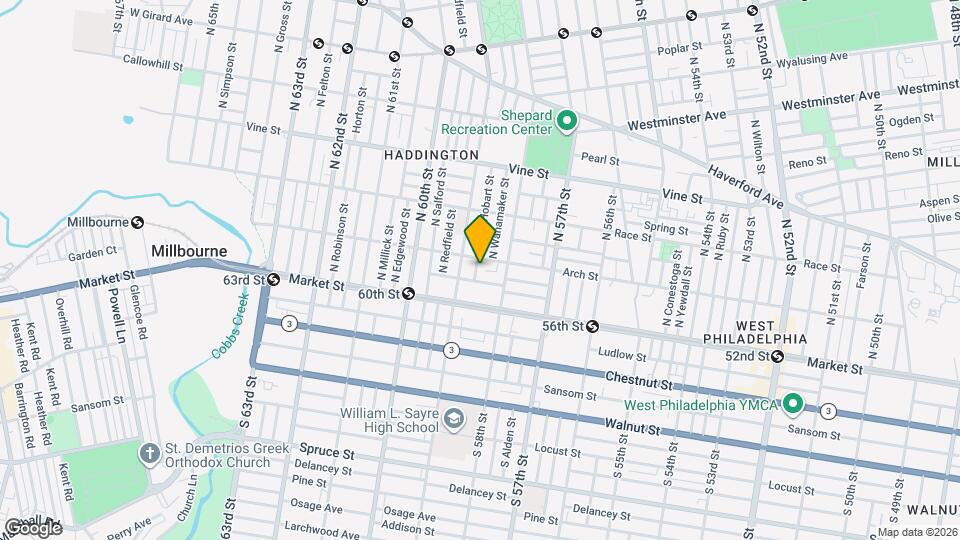 47 N Hobart St Map and Location Details