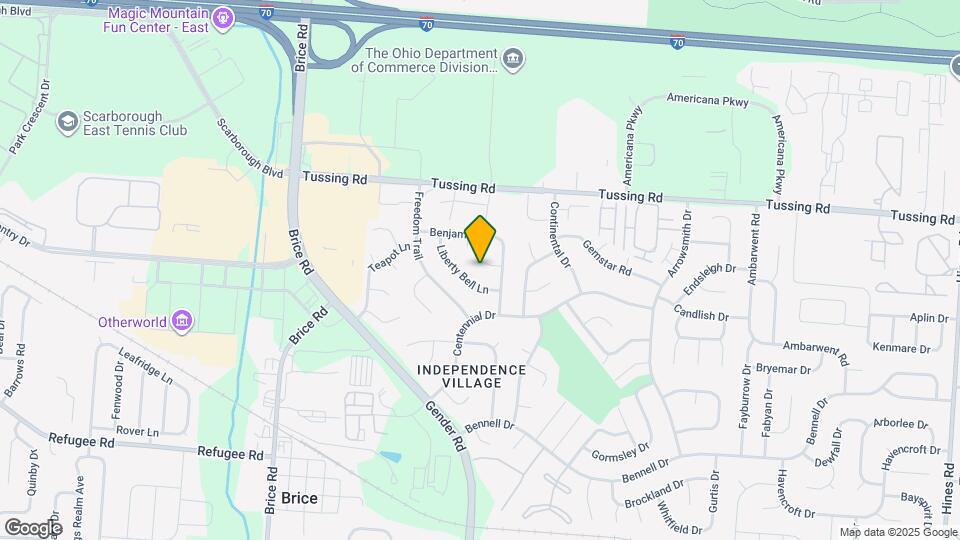 6605 Hancock Ct Map and Location Details