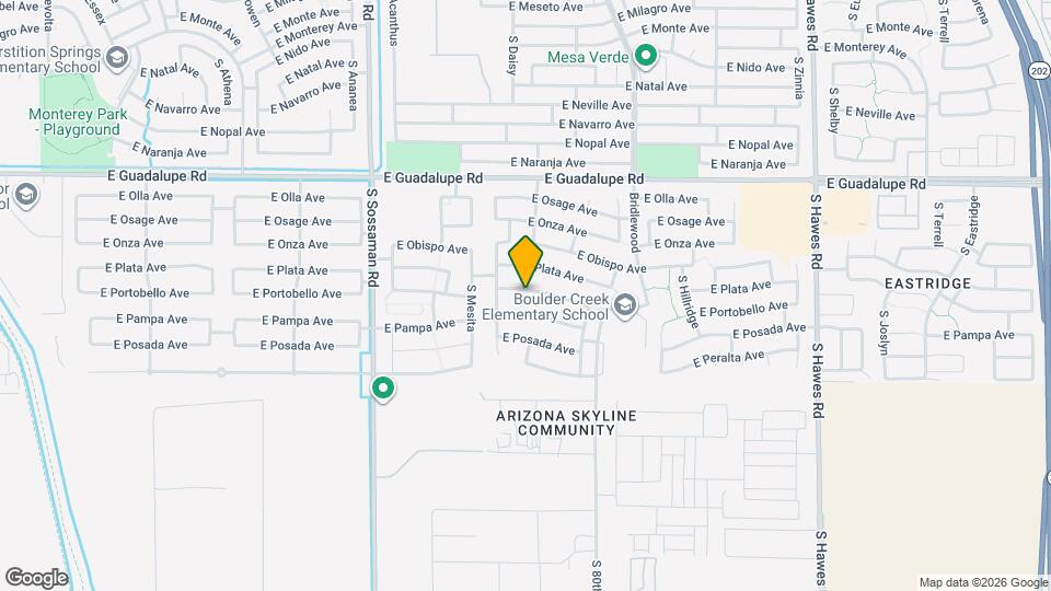 7847 E Portobello Ave Map and Location Details