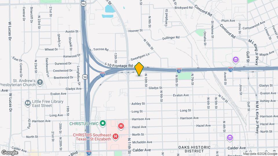 2640 Louisiana Ave Mapa y Detalles de la Ubicación