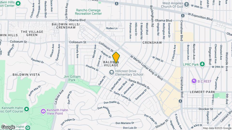 3888 Potomac Ave Map and Location Details