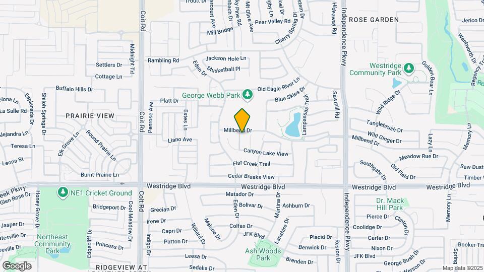 1205 Dripping Springs Ln, Unit 1 Map and Location Details