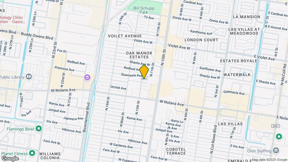 4120 N 12th St Map and Location Details