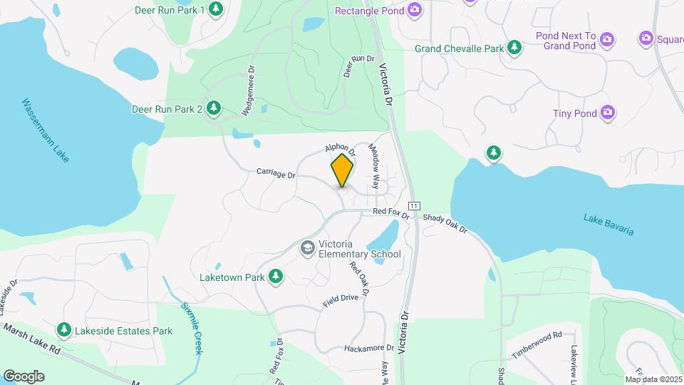 1627 Fox Hunt Way Map and Location Details