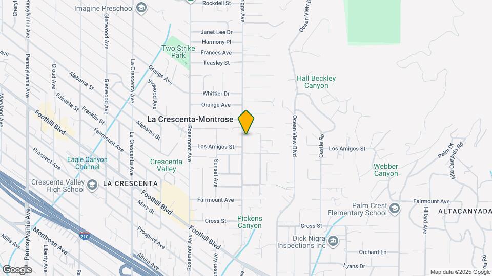 4916 Briggs Ave Map and Location Details