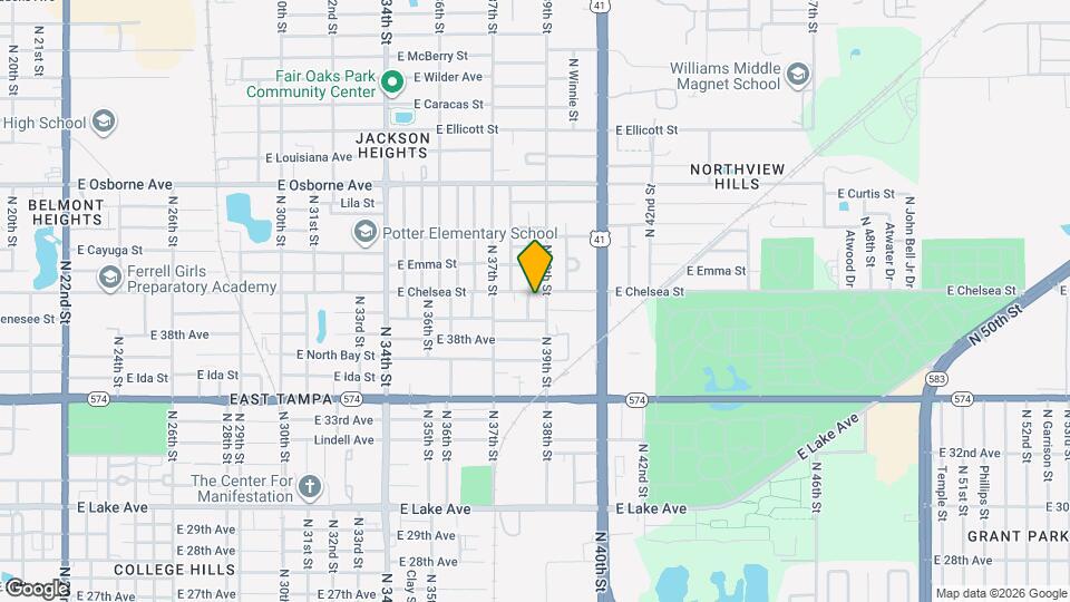 4311 Thonotosassa Ave Mapa y Detalles de la Ubicación