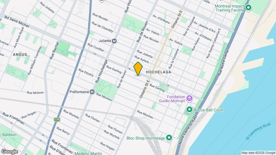 2097-2105 Darling Rue Map and Location Details