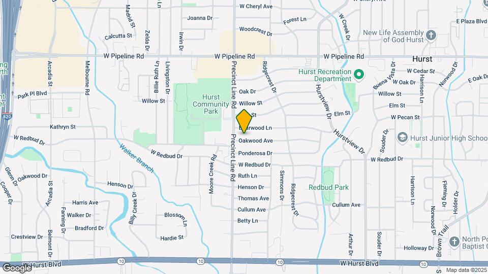 760 Oakwood Ave Map and Location Details
