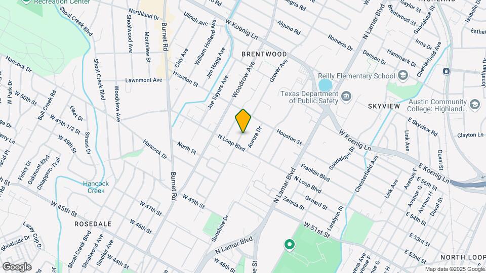5311 Grover Ave Mapa y Detalles de la Ubicación