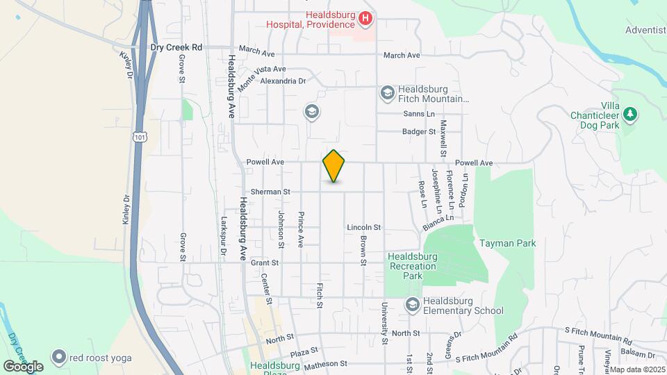 315 Sherman St Map and Location Details