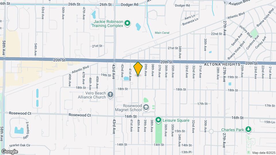 1885 40th Ave Map and Location Details