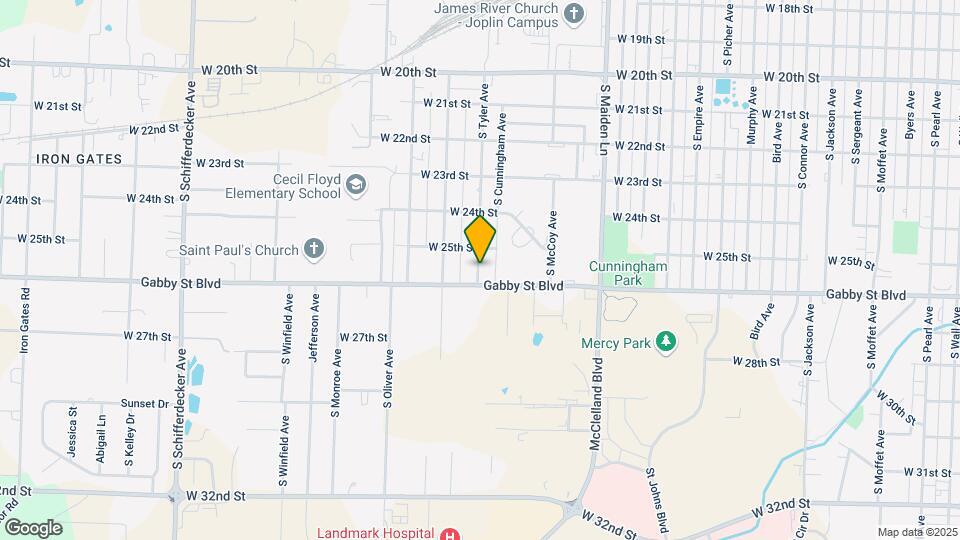 2517 S Tyler Ave Map and Location Details