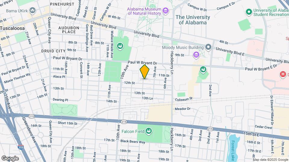 1119 8th Ave Map and Location Details
