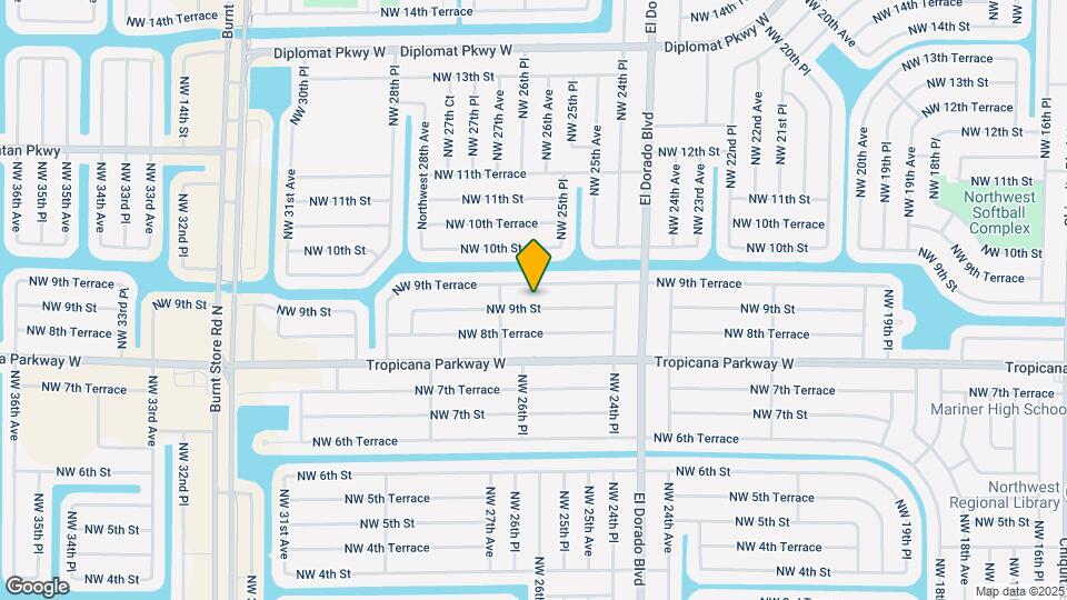 2465 NW 9th St Map and Location Details