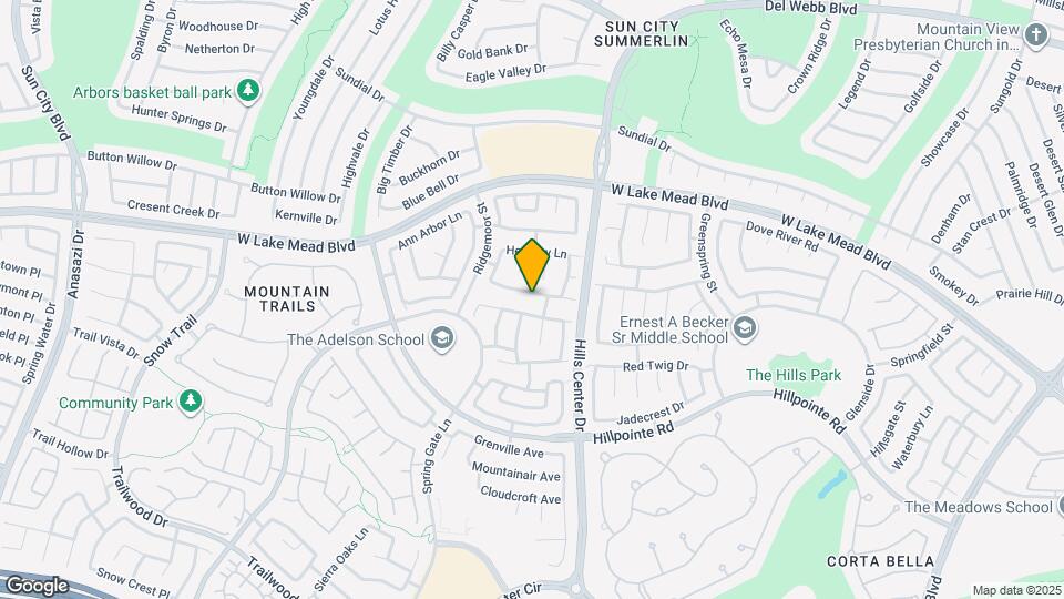 9449 Amber Valley Ln Map and Location Details