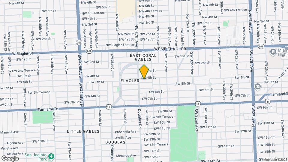 3673 SW 5th St Map and Location Details