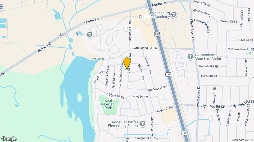 7620 Charlotte Dr SW Map and Location Details