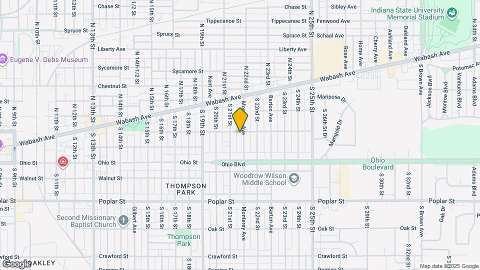 107 Monterey Ave Map and Location Details