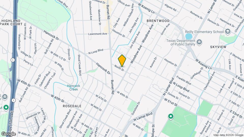 1410 North St Map and Location Details