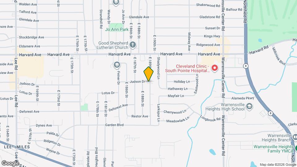 4148 E 189th St Map and Location Details