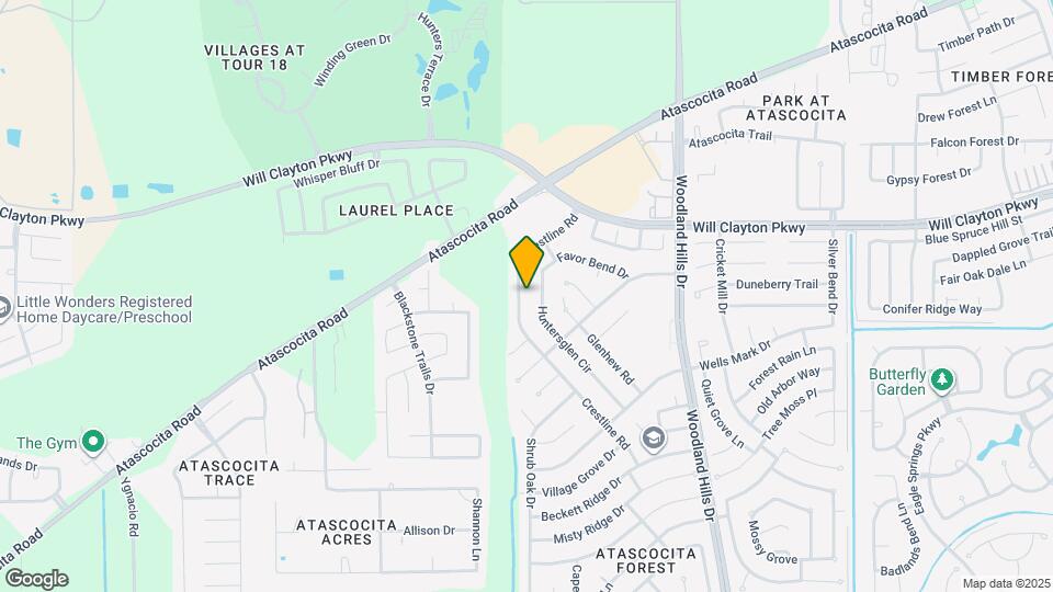 17602 Crestline Rd Map and Location Details